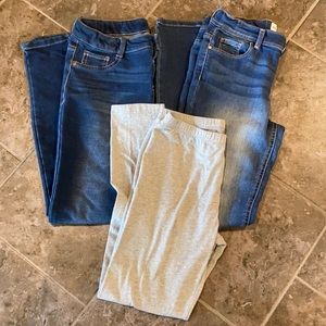 3 pair of girls size 16 pants